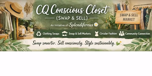 \ud83c\udf3f CQ Conscious Closet \u2013 Pop-Up Stall Day