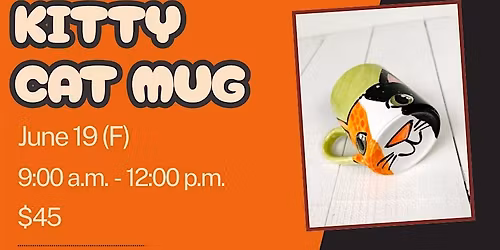 KIDS CAMP: Kitty Cat Mug