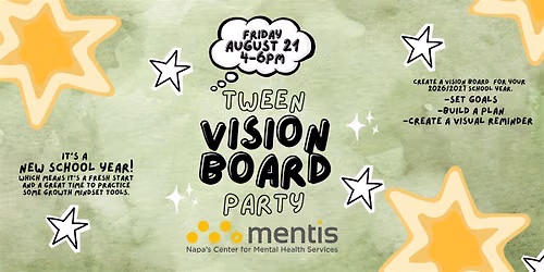Tween Vision Board Party
