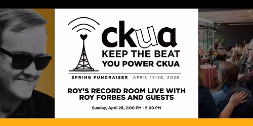 Roy\u2019s Record Room LIVE with Roy Forbes and Guests