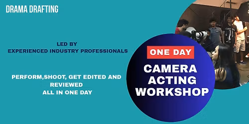 One Day Camera Acting Workshop