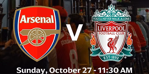 Arsenal vs Liverpool at Emirates Stadium