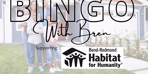 Bingo with Bren Supporting Habitat for Humanity
