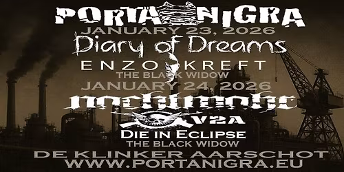Diary of Dreams - Enzo Kreft - Nachtmahr - V2A - Die in Eclipse