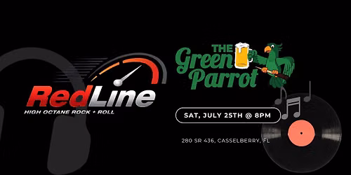 RedLine ROCKS The Green Parrot!!
