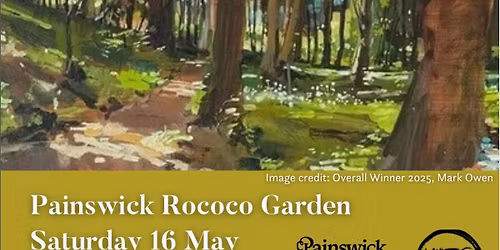 En Plein Air Art Competition at Painswick Rococo Garden