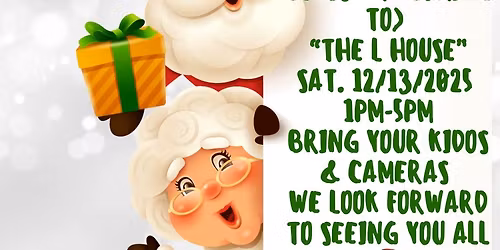 Pictures with Santa and Mrs Claus 🎅🧑🏻‍🎄🎄❤️