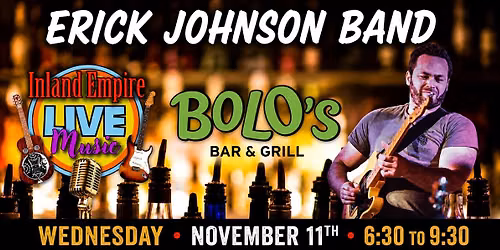 Erick Johnson Band at Bolo's Boogie