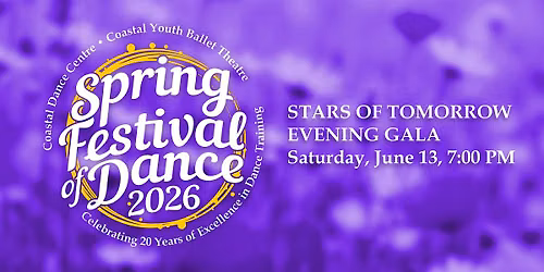 SFOD 2026 - Stars of Tomorrow Evening Gala| Sat, June 13 \u2022 7PM
