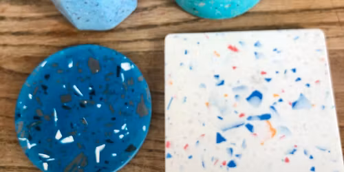 Parent And Child Intro to Jesmonite - Make Coasters & Mini Plant Pots