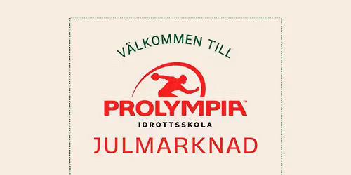 Prolympia - Julmarknad