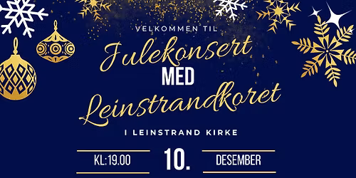 Julekonsert i Leinstrand kirke