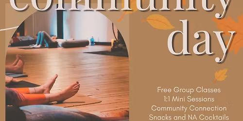 autumn community day