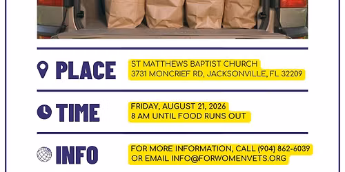 Community Food Distribution August 21