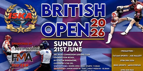 ISKA British Open 2026