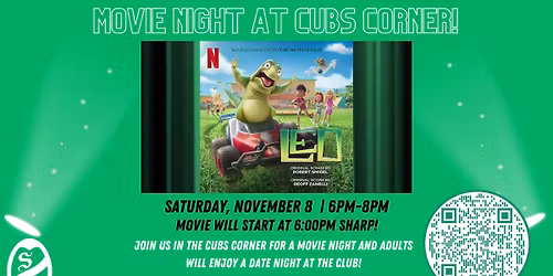 Movie Night at Cubs Corner