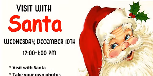 Santa and Mrs. Claus Visit the Helen Public Library