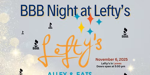 BBB Night at Lefty's in Lewes