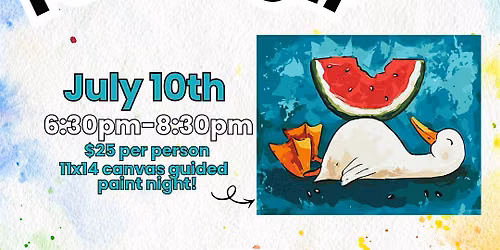 July Teen Paint Night
