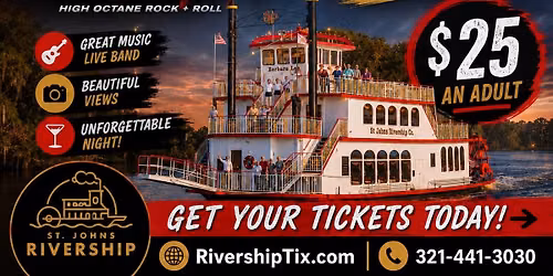 Rocking on the River Party Cruise w\/ Redline Band Aboard the Barbara Lee