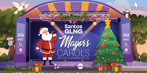 2025 Santos GLNG Mayors Carols proudly supported by 4CC