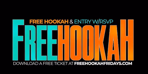 FREE HOOKAH FRIDAYS @ JOUVAY NIGHTCLUB