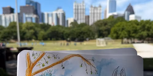 Let\u2019s sketch at Piedmont Park