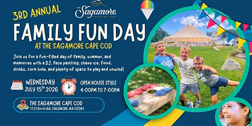 3rd Annual Family Fun Day at The Sagamore Cape Cod