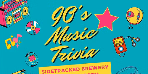 \ud83c\udfb5 90's Music Trivia w\/ a 90's Snack Table! \ud83c\udfb5
