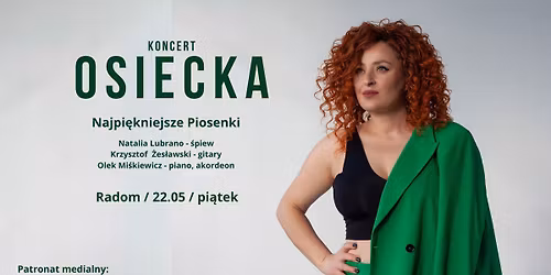 Osiecka - Najpi\u0119kniejsze Piosenki \/ Natalia Lubrano | 22.05.2026 | RADOM | Resursa Obywatelska