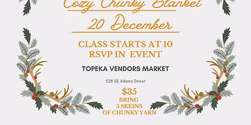 Make & Take - Chunky Blanket