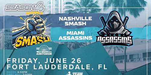 Team Boxing League: Nashville Smash vs. Miami Assassins
