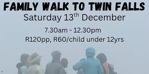 Family Walk to Twin Falls (Karkloof)