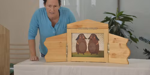 Bertalan \u00e9s Barnab\u00e1s, ingyenes Pap\u00edrsz\u00ednh\u00e1z el\u0151ad\u00e1s, a K\u00f6nyvt\u00e1rban