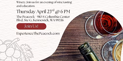 Winemaker Feature with Bartholomew Winery at The Peacock!