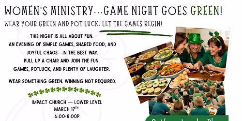Women's Ministry Game Night