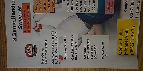 8 game Handicap Sweeper