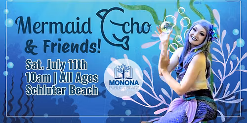 Mermaid Echo & Friends at Schluter Beach!