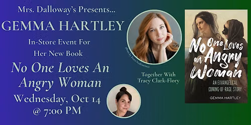 Gemma Hartley's NO ONE LOVES AN ANGRY WOMAN In-Store Event And Book Signing