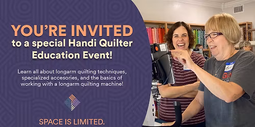 Dive Into Longarm Quilting: A Hands-On Adventure with Handi Quilter