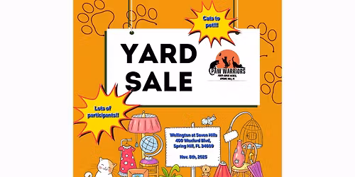 Wellington Yard Sale