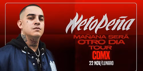Neto Pe\u00f1a: "MSOD" Tour (CDMX, M\u00e9xico)
