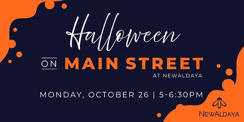 Halloween on Main Street at NewAldaya