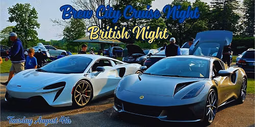 Brew City Cruise Night - British Night