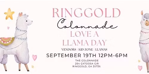 2nd Annual Ringgold Love A Llama Day