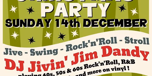 Christmas Hop with Choo Choo Ch'Boogie Sunday Dance