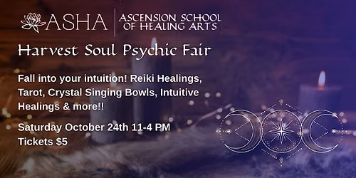 Harvest Soul Psychic Fair in Ferndale, MI | Reiki, Tarot & Healing