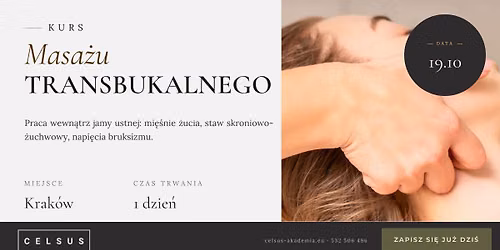Kurs Masa\u017cu Transbukalnego - KRAK\u00d3W - Szkolenie z Akademi\u0105 Celsus