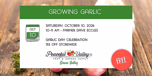 Growing Garlic with Farmer Dave Eccles