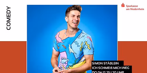 AUSVERKAUFT! Simon St\u00e4blein: Ich schmei\u00df mich weg \u2022 Bollwerk 107 \u2022 Moers